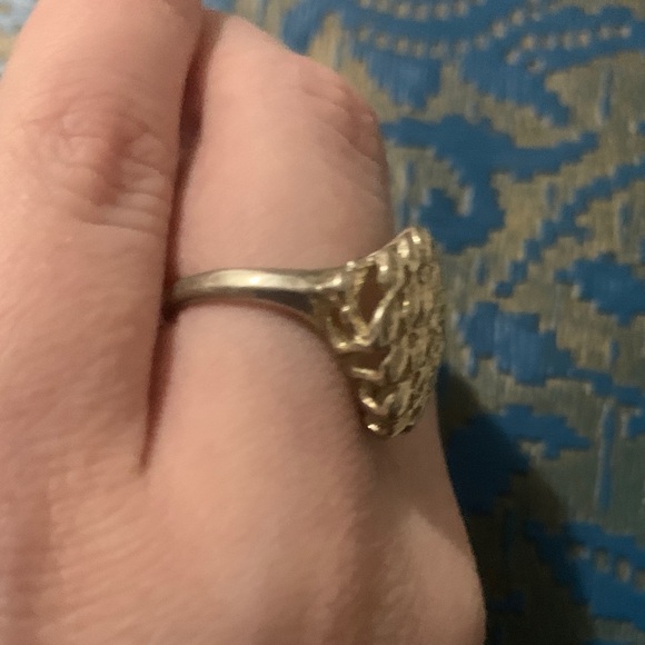 925 Diamond Cut Ring - Picture 3 of 5